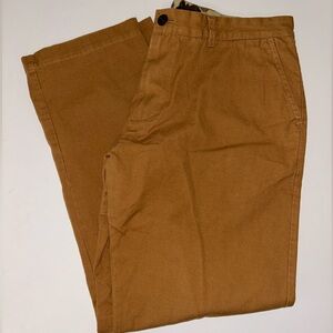 Ball and Buck men’s “Heritage Pant” in Ground Nutmeg 100% cotton pants size 38